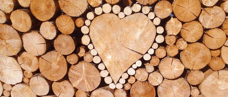 Heizen mit Holz